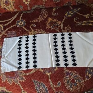 Echo  Geometric Ladies Scarf Very  vintage Made In France